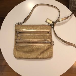Coach Gold Poppy Collection Bag